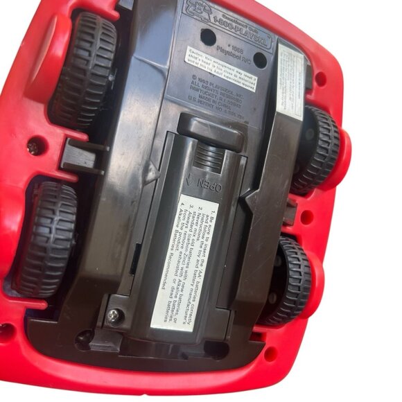 Vintage Playskool 1993 RC robot, parts and decor only, not working, 1058 10" - Picture 3 of 11